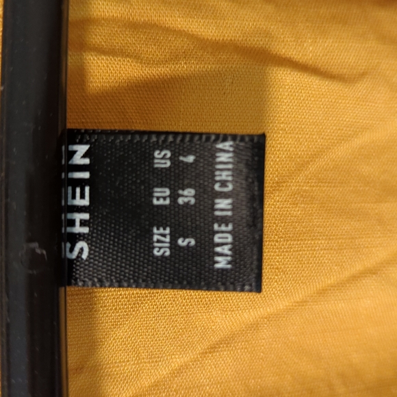 NWT Swiss Dot Tie Neck Lace Hem Dress - Picture 4 of 9